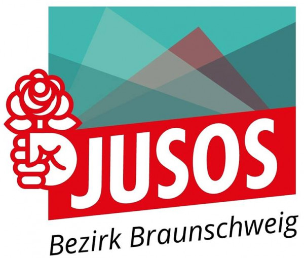 Logo: Jusos Bezirk Braunschweig
